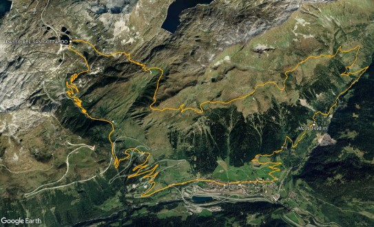 Percorso Passo San Gottardo